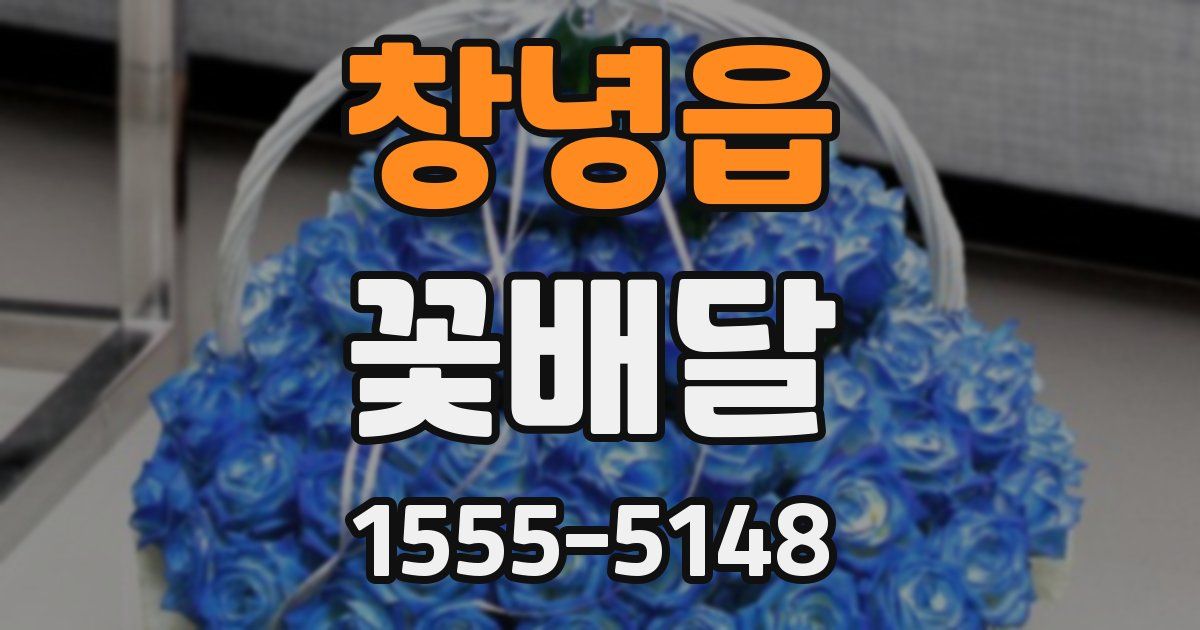 창녕읍 꽃배달