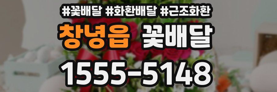 창녕읍 꽃배달