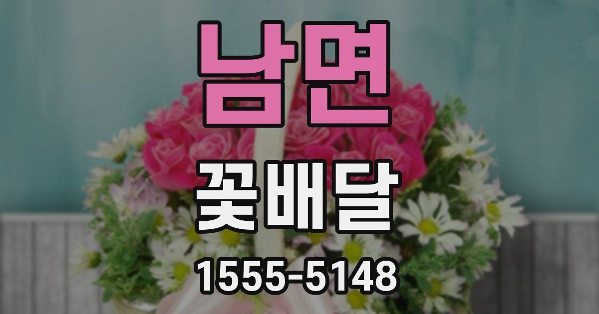 남면 꽃배달