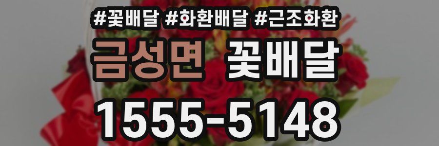 금성면 꽃배달