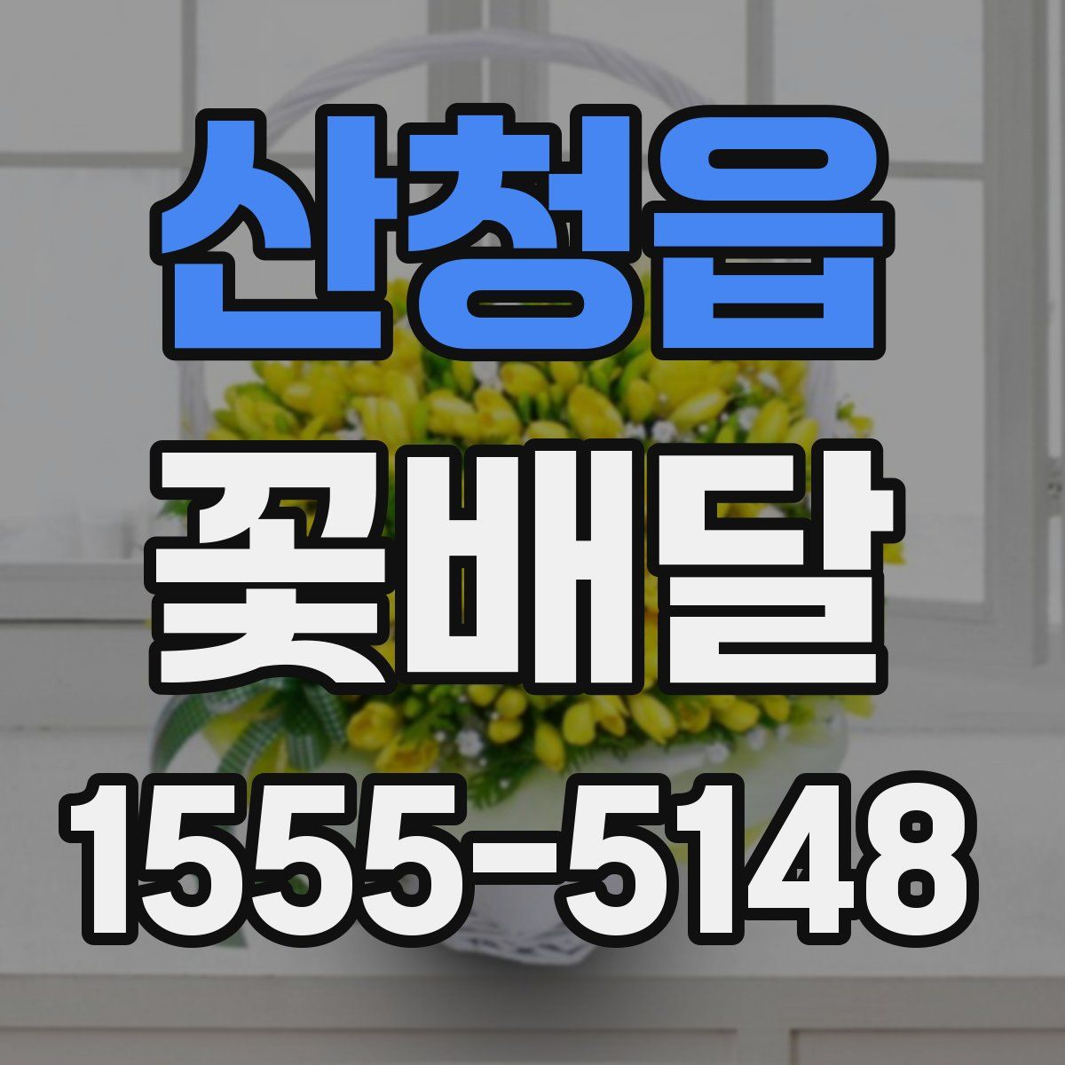 산청읍 꽃배달