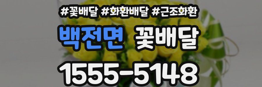 백전면 꽃배달