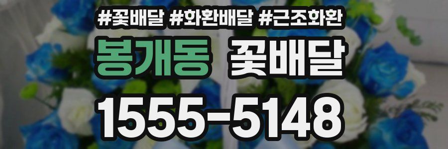 봉개동 꽃배달