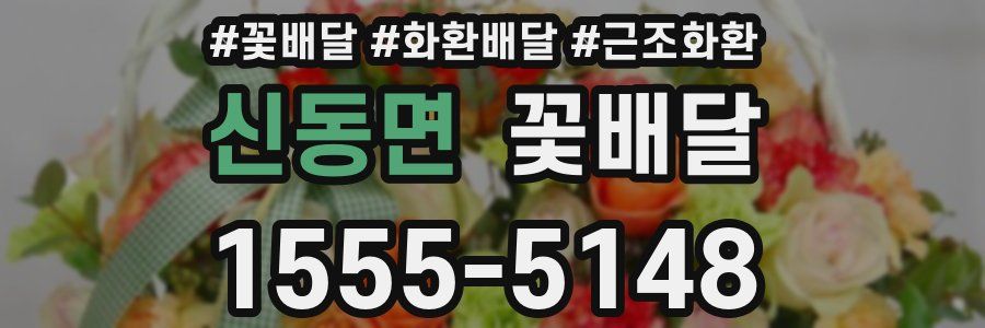 신동면 꽃배달