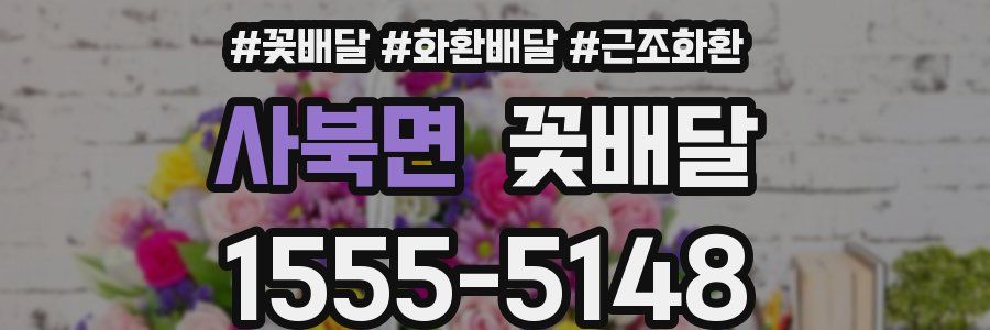 사북면 꽃배달