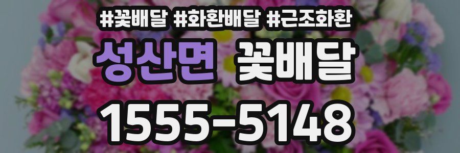 성산면 꽃배달