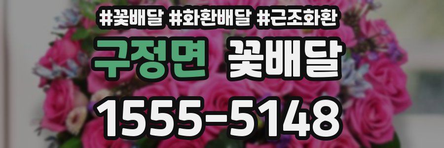 구정면 꽃배달