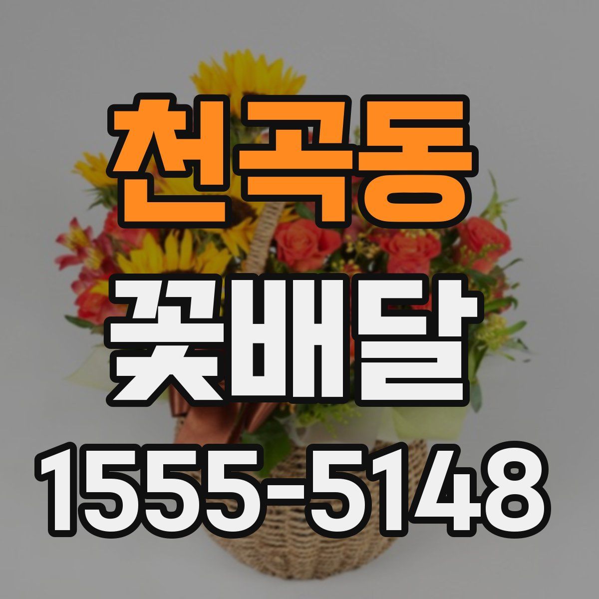 천곡동 꽃배달