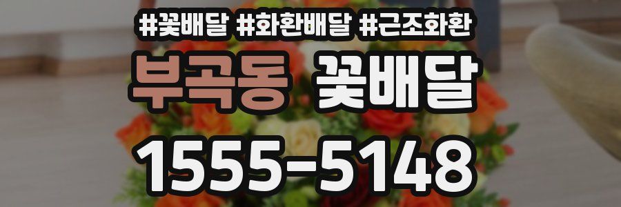 부곡동 꽃배달