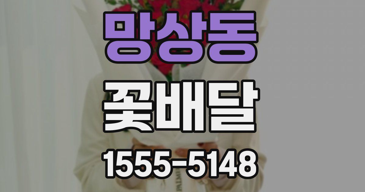 망상동 꽃배달