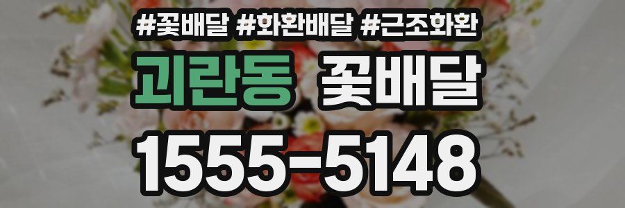 괴란동 꽃배달