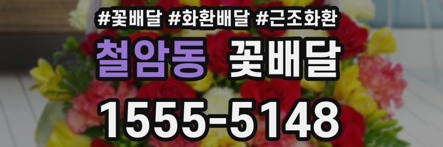 철암동 꽃배달