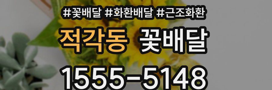 적각동 꽃배달