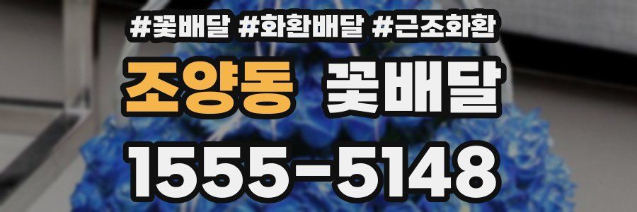 조양동 꽃배달