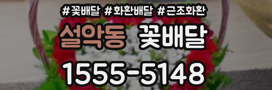 설악동 꽃배달