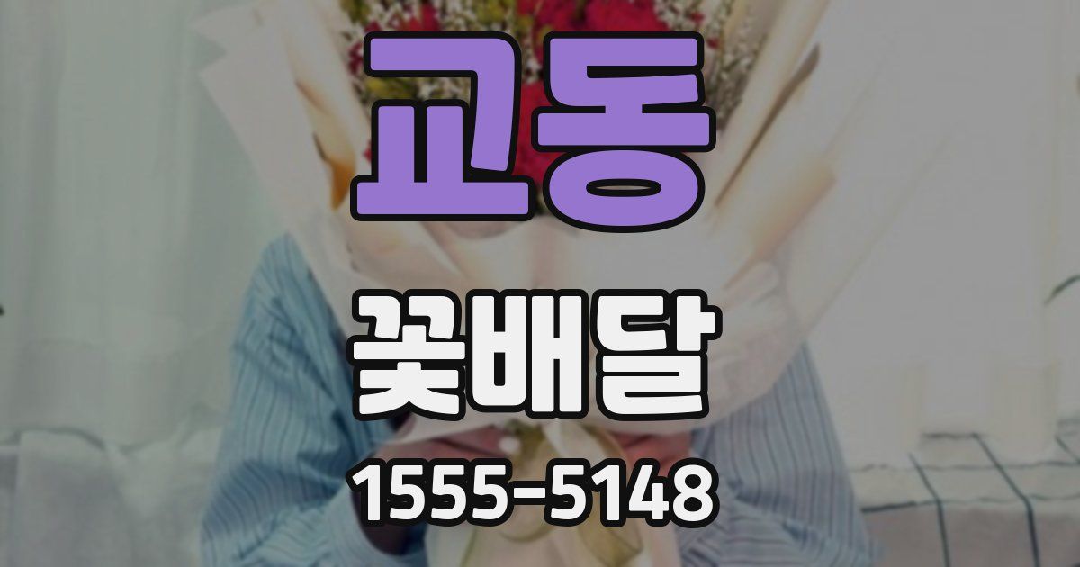교동 꽃배달