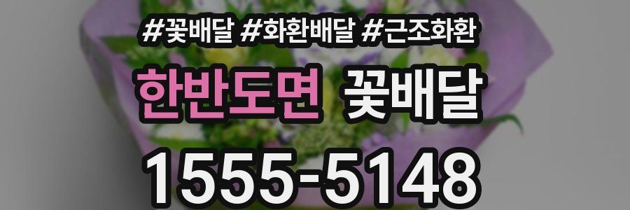 한반도면 꽃배달