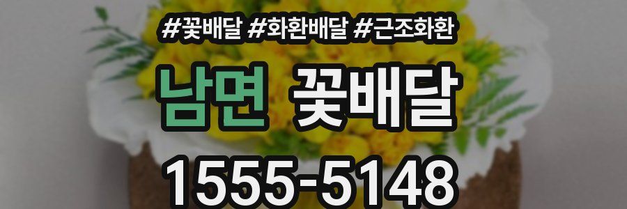 남면 꽃배달