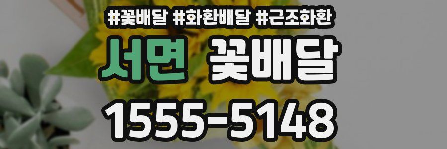 서면 꽃배달