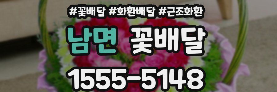 남면 꽃배달