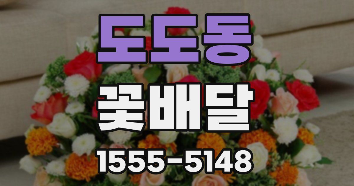 도도동 꽃배달