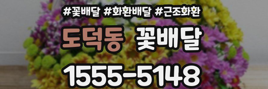 도덕동 꽃배달