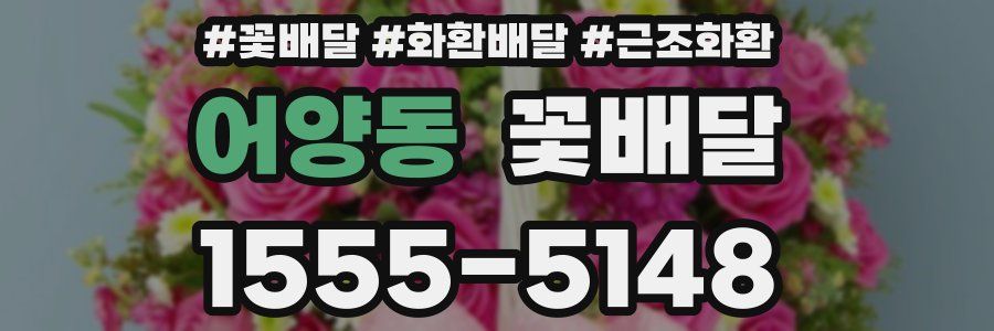 어양동 꽃배달