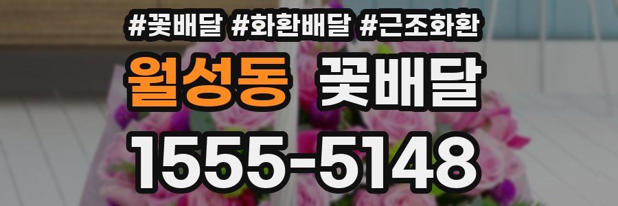 월성동 꽃배달