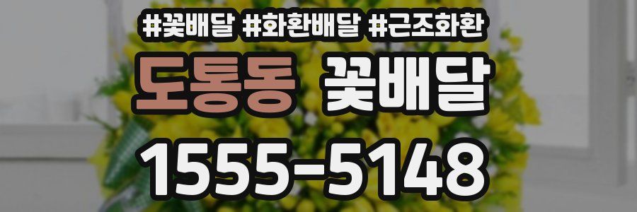 도통동 꽃배달