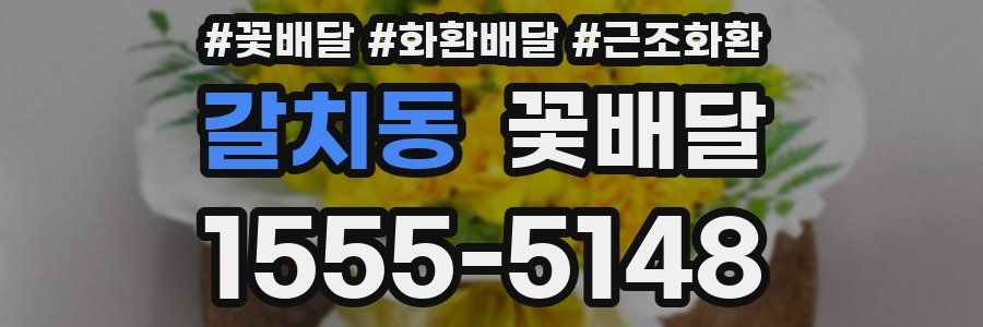 갈치동 꽃배달