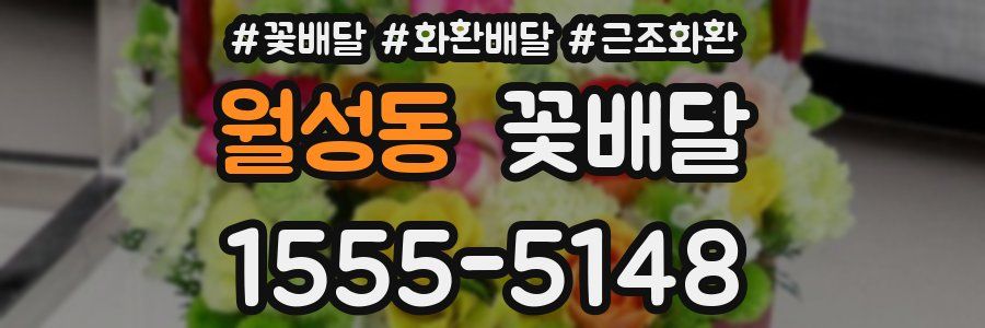 월성동 꽃배달