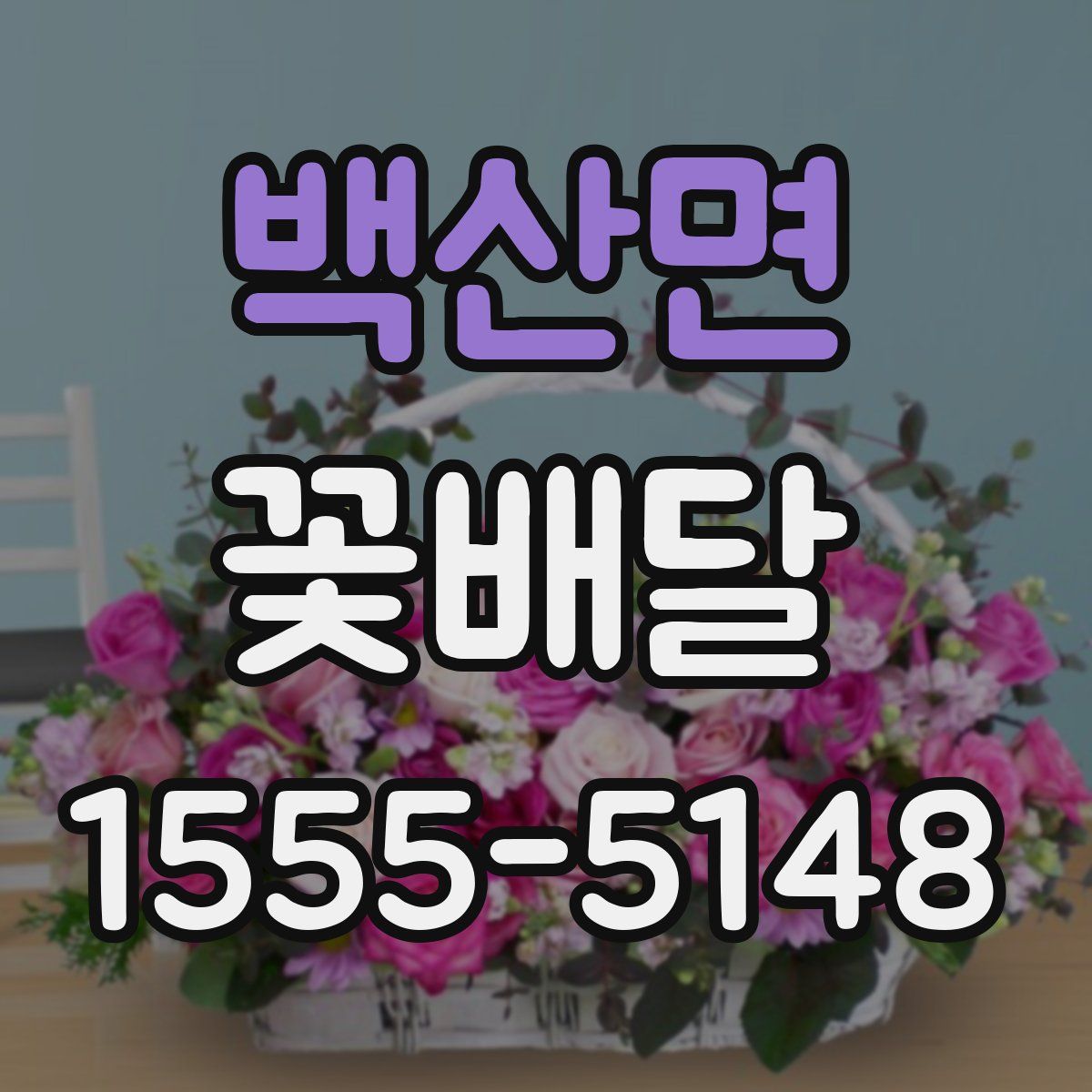 백산면 꽃배달