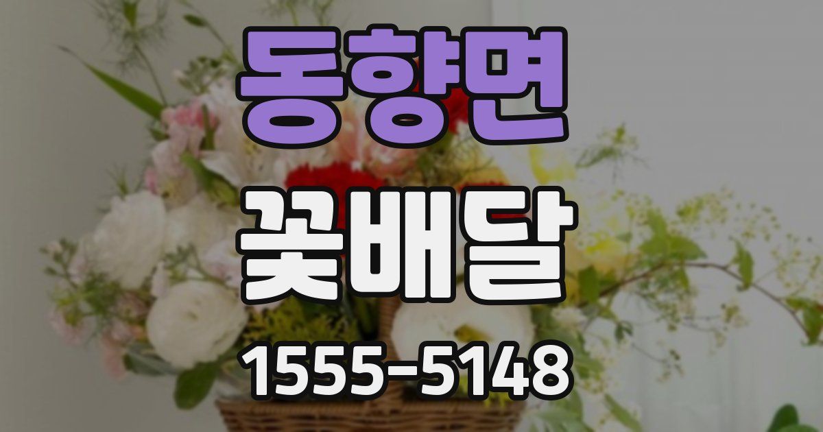 동향면 꽃배달