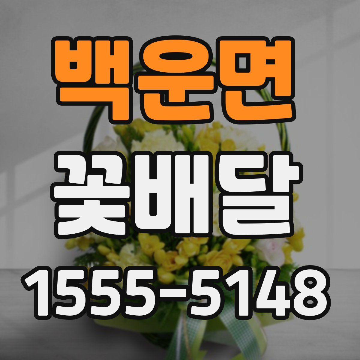 백운면 꽃배달