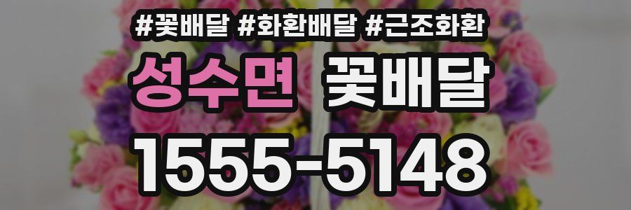 성수면 꽃배달