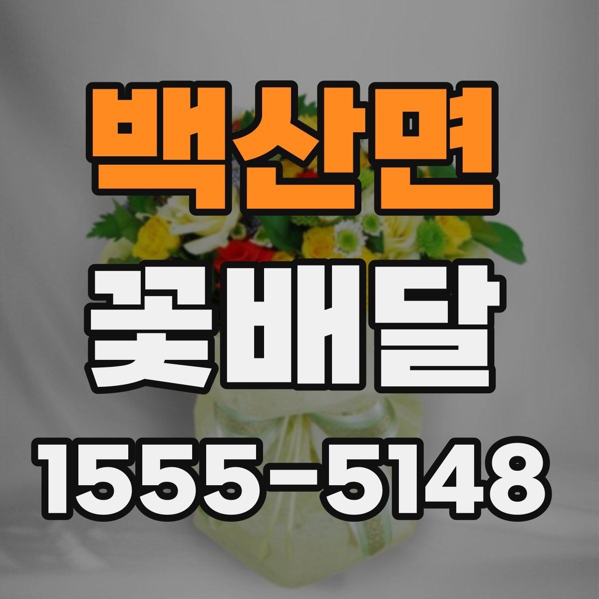 백산면 꽃배달