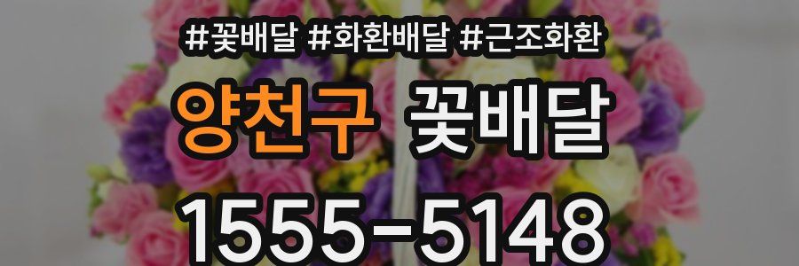 양천구 꽃배달