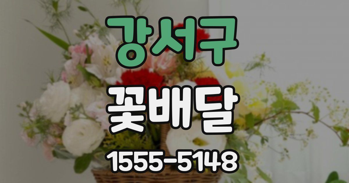 강서구 꽃배달