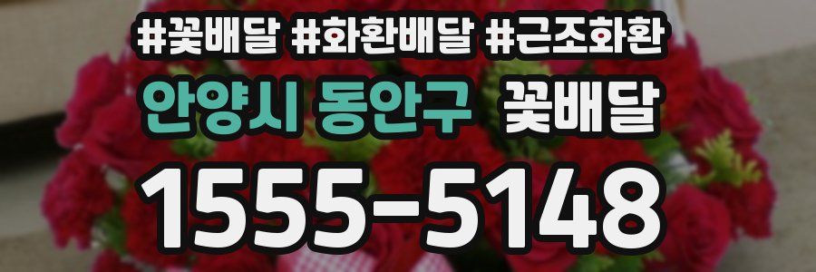 안양시 동안구 꽃배달