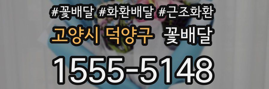 고양시 덕양구 꽃배달
