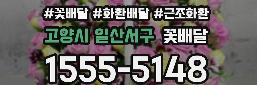 고양시 일산서구 꽃배달