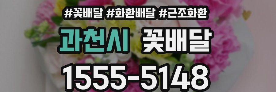 과천시 꽃배달