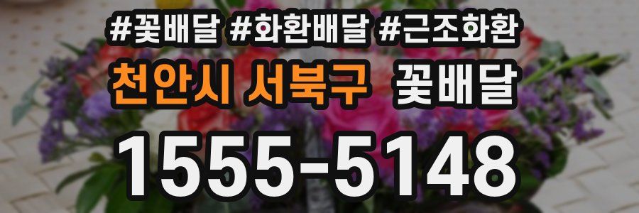 천안시 서북구 꽃배달