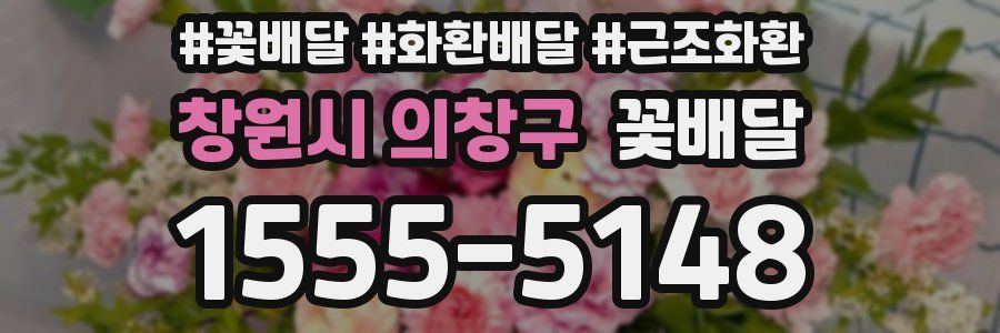 창원시 의창구 꽃배달