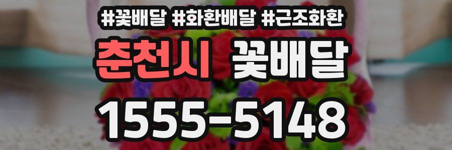 춘천시 꽃배달