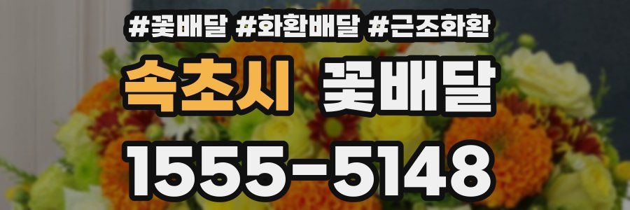 속초시 꽃배달