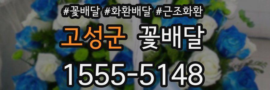 고성군 꽃배달