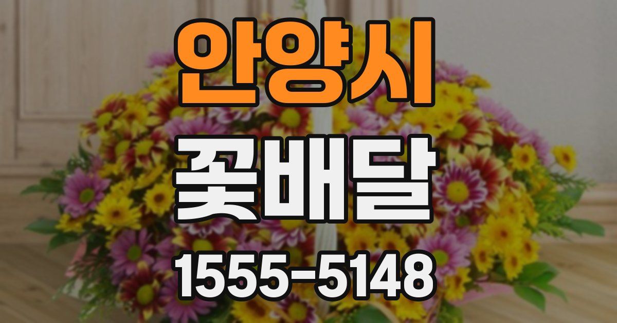 안양시 꽃배달
