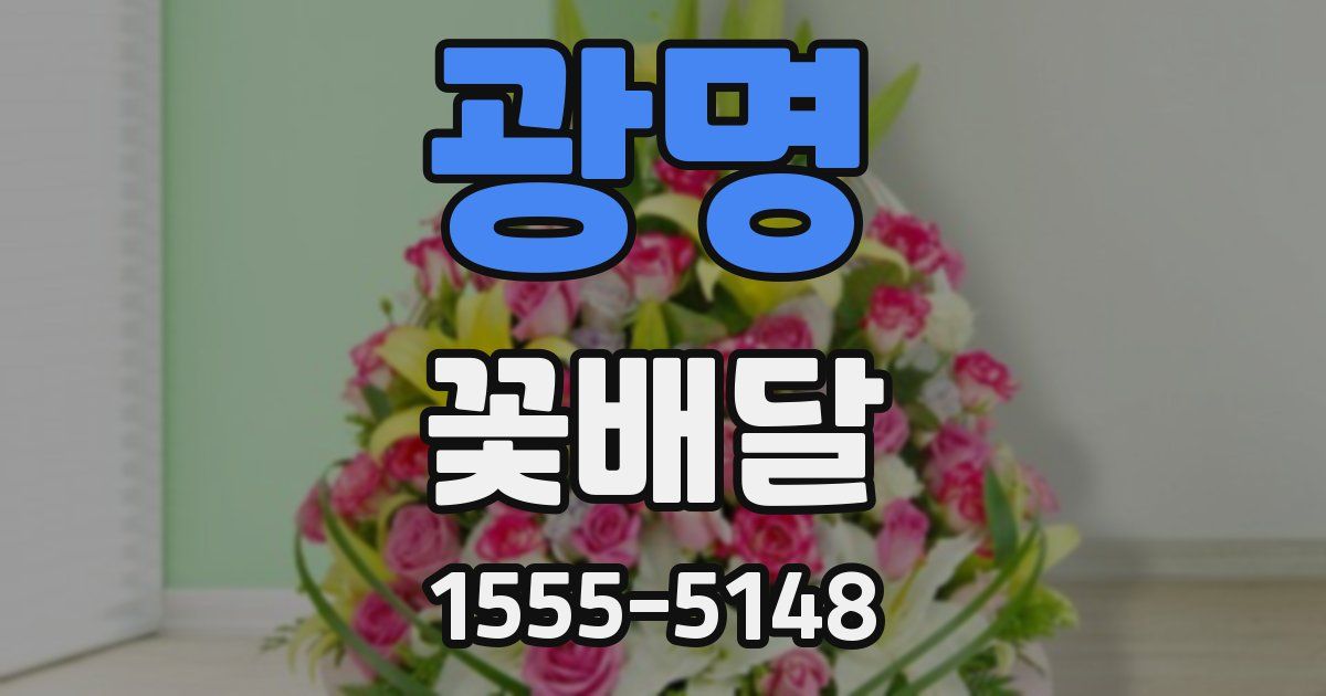 광명 꽃배달