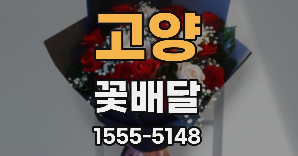 고양 꽃배달